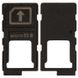 Лоток для Sony E6603 Xperia Z5, E6653, E6553 Xperia Z3 Plus, Xperia Z4 держатель для SIM-карти і карти пам'яті, чорний 1
