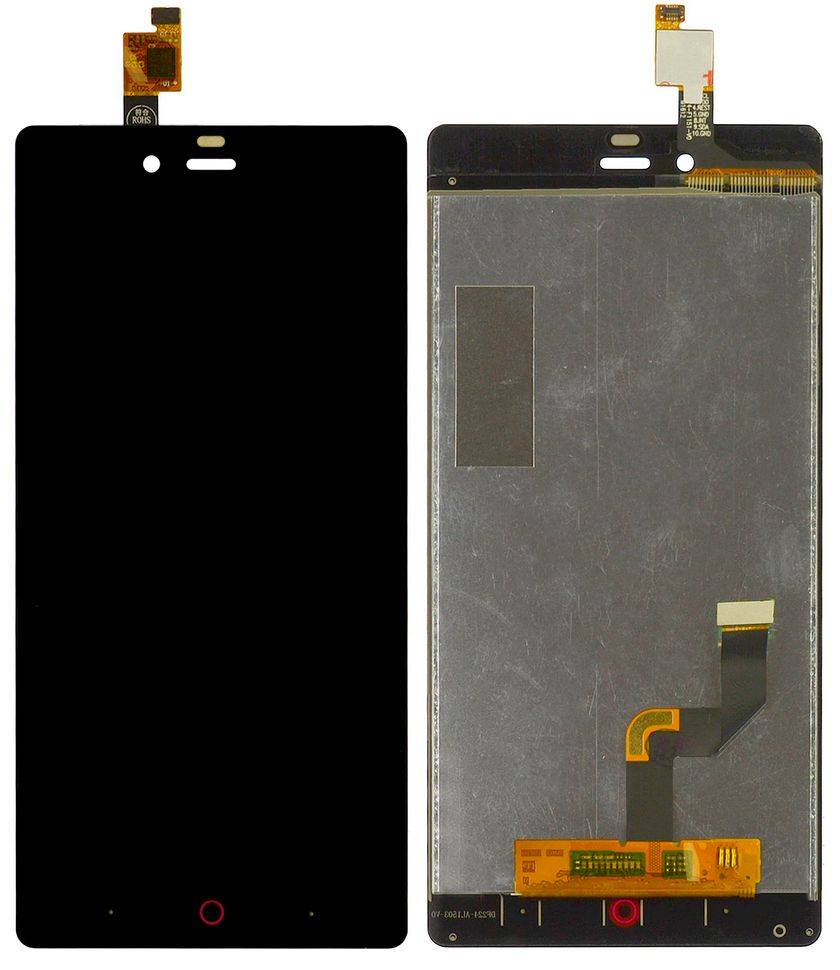 Дисплей (экран) ZTE Nubia Z9 Mini с тачскрином в сборе ORIG, черный