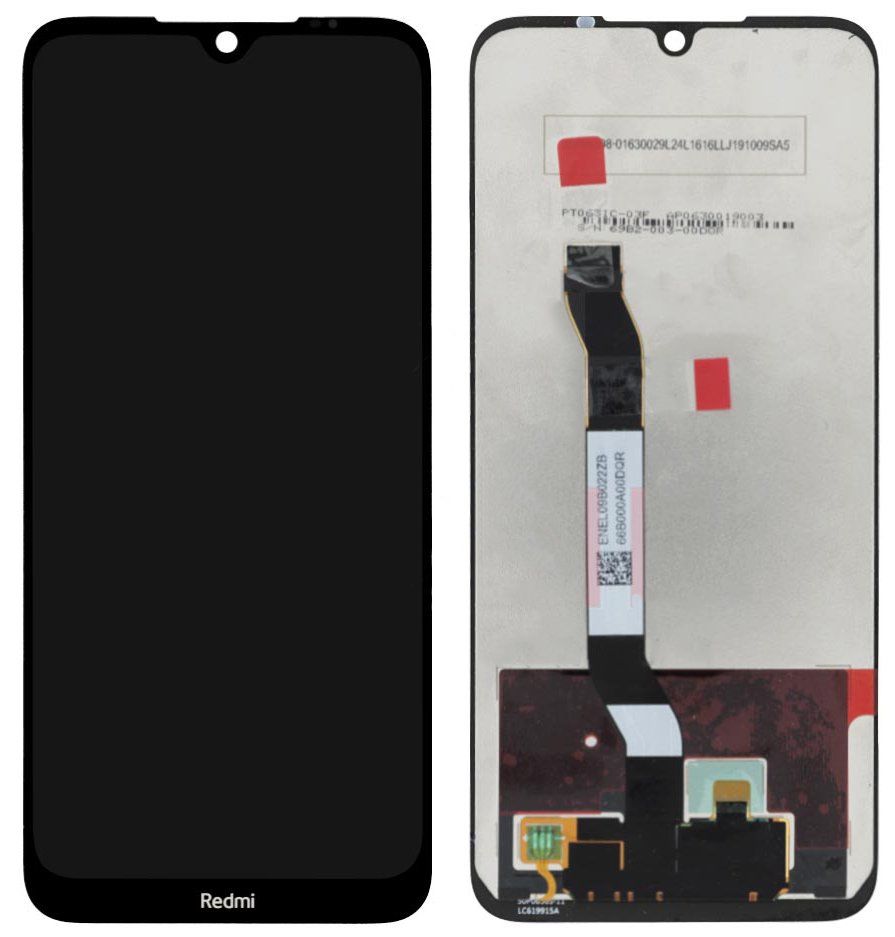 Дисплей (экран) Xiaomi Redmi Note 8T (M1908C3XG) с тачскрином в сборе ORIG, черный