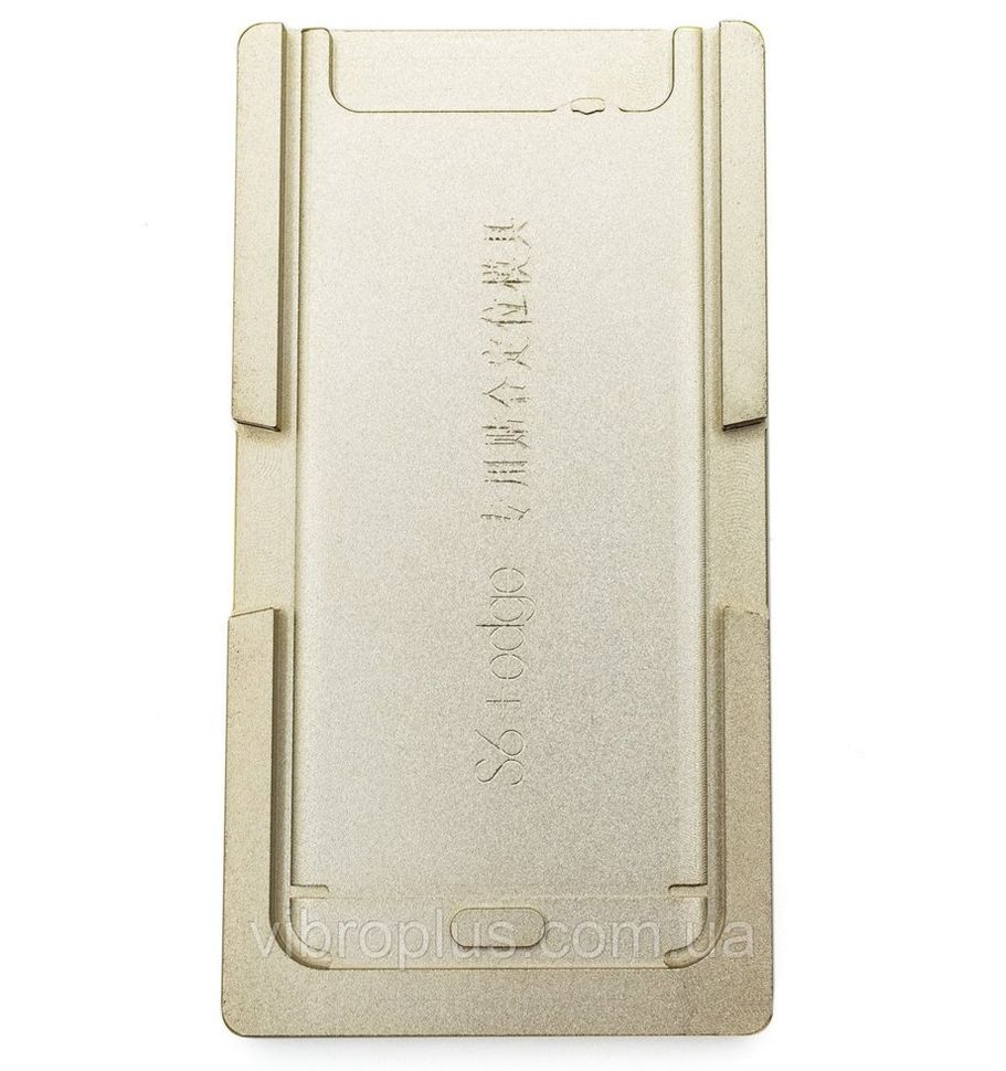 Металлическая формочка Samsung G928 Galaxy S6 Edge +, для фиксации комплекта дисплей + тачскрин при склеивании