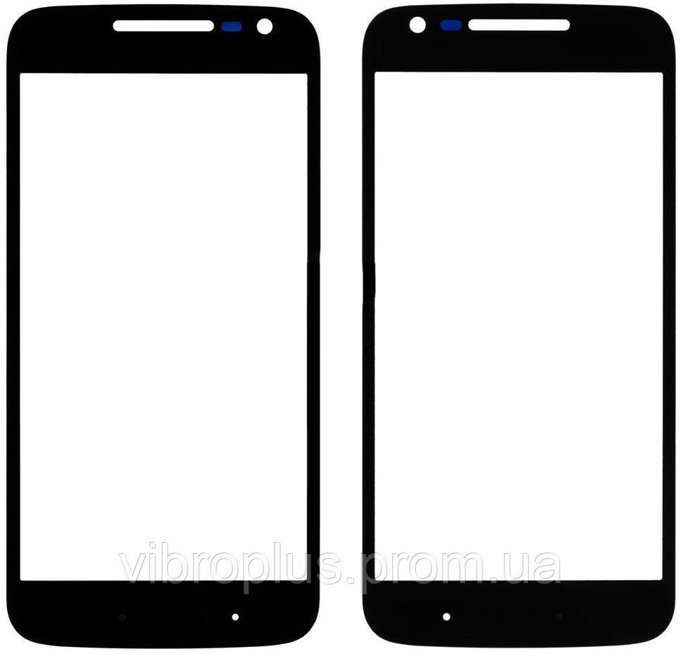 Скло екрану (Glass) Motorola XT1602 Moto G4 Play, чорний