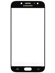 Скло екрану (Glass) Samsung J730F Galaxy J7 (2017), black (чорний)