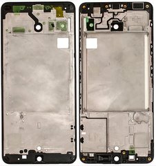 Рамка кріплення дисплея для Samsung A415 Galaxy A41 (2020) SM-A415F/DSN, SM-A415F/DSM, чорна
