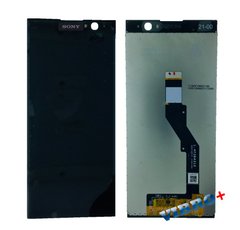 Дисплей (экран) Sony Xperia XA2 Plus H3413, H4413, H4493 с тачскрином в сборе, черный
