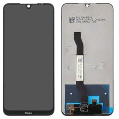 Дисплей (екран) Xiaomi Redmi Note 8T з тачскріном в зборі, чорний