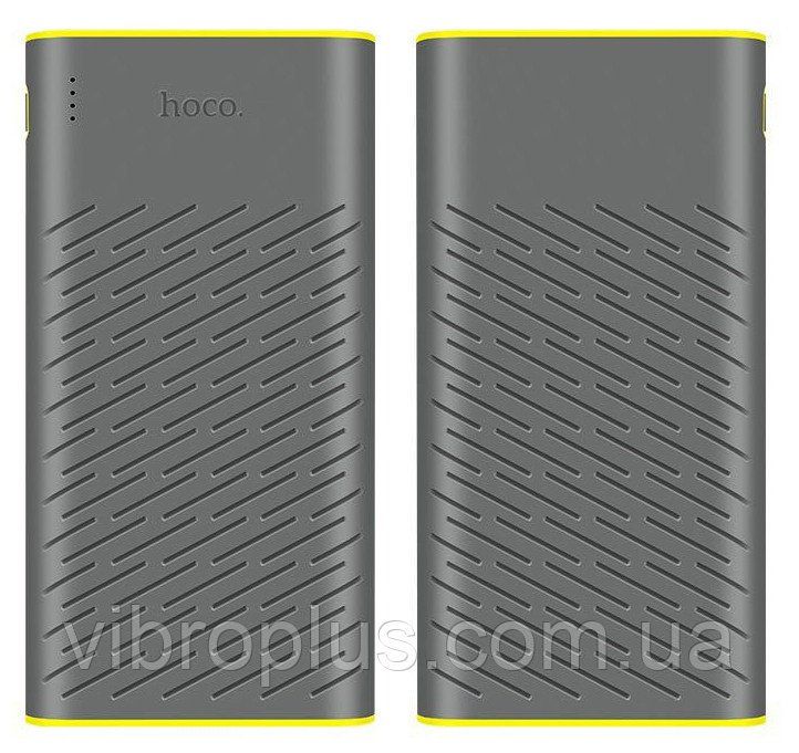Power Bank Hoco B31A "Rege" (30000 mAh) сірий, зовнішній акумулятор