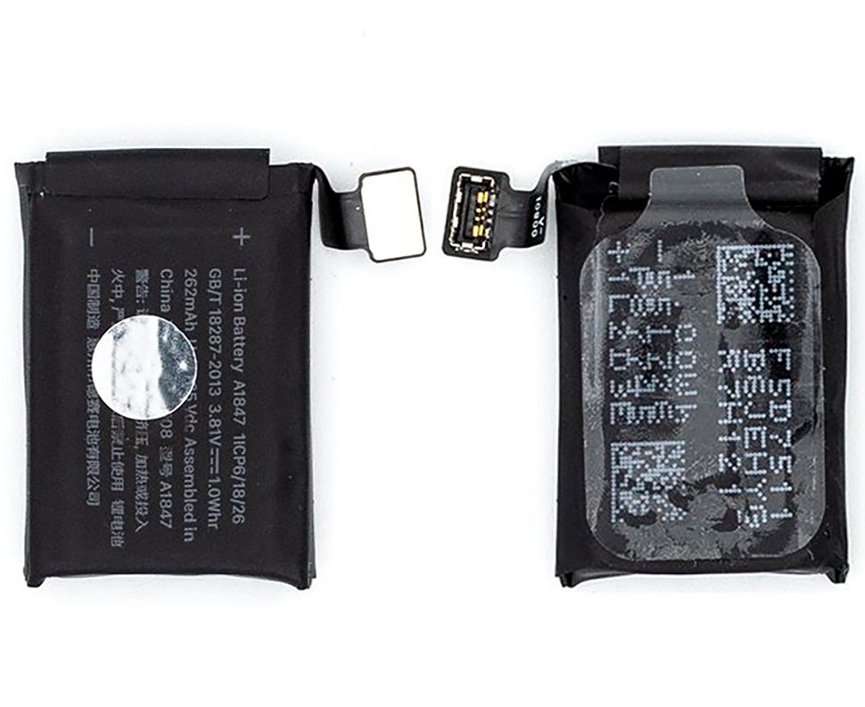 Батарея A1847 аккумулятор для Apple Watch Series 3, 38mm GPS