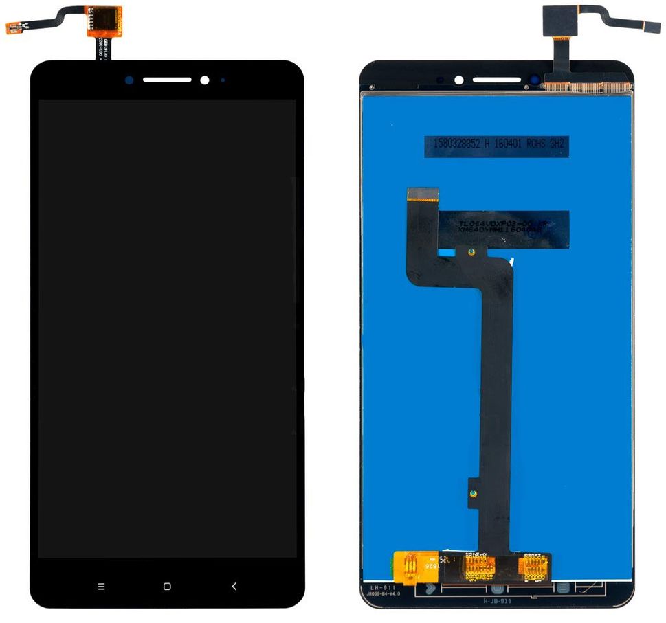 Дисплей (екран) Xiaomi Mi Max 2 з тачскріном в зборі ORIG, чорний