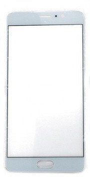 Скло екрану (Glass) Meizu pro 6 plus, білий