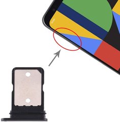 Лоток для Google Pixel 4, Pixel 4 XL держатель (слот) для SIM-карты, черный