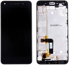 Дисплей (экран) Huawei Y5 II (CUN-L21, CUN-U29) Honor 5, Honor Play 5, с тачскрином и рамкой в сборе, черный