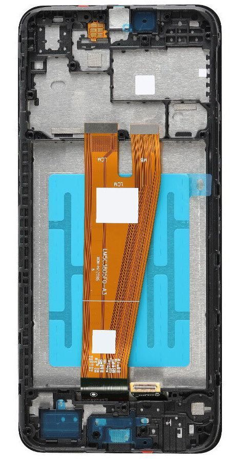 Дисплей Samsung A045F Galaxy A04 с тачскрином и рамкой