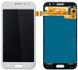Дисплей (экран) Samsung J200F Galaxy J2, J200, J200G, J200H, J200Y, J200GU AMOLED с тачскрином в сборе ORIG, белый