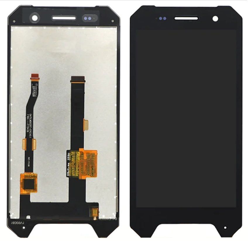 Дисплей (екран) Sigma PQ27, Nomu S30 Mini з тачскріном в зборі, чорний