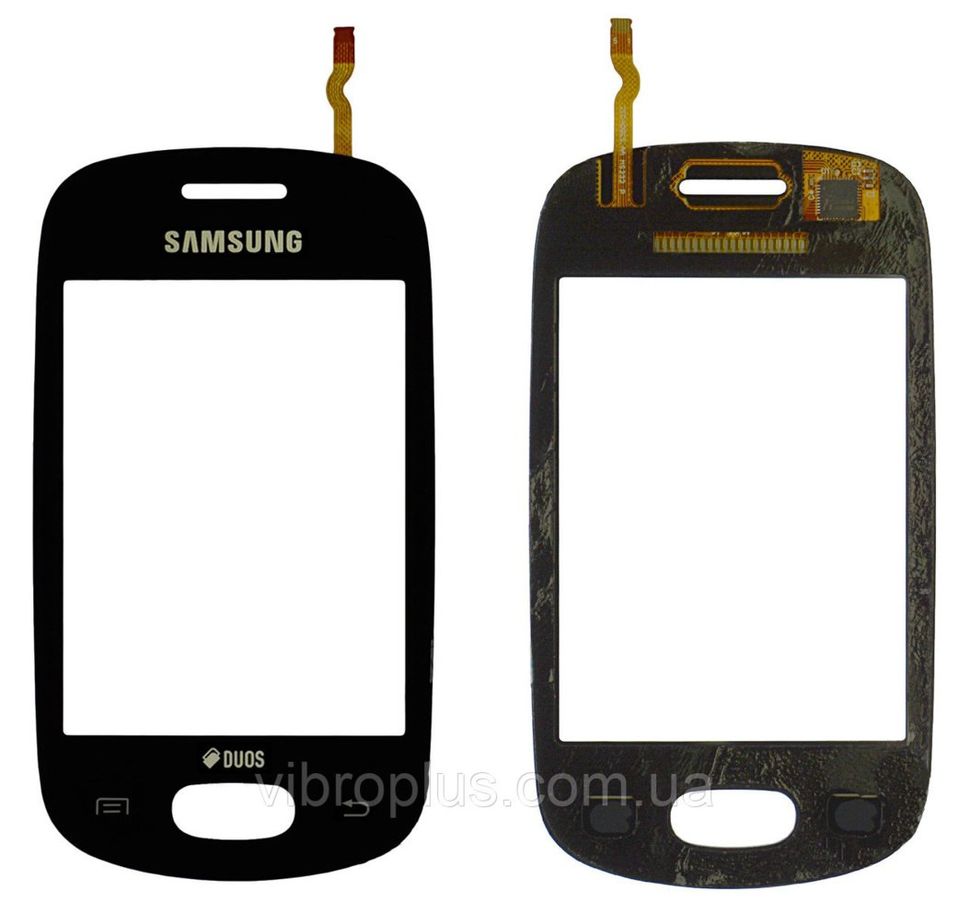 Тачскрин (сенсор) Samsung S5282, S5280, черный