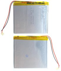 Універсальна акумуляторна батарея (АКБ) 2pin, 3.0 X 85 X 90 мм (308590), 3800 mAh
