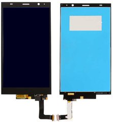 Дисплей (экран) ZTE Grand X Max+ (Plus) Z987 с тачскрином в сборе, черный