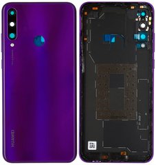 Задняя крышка Huawei Y6P 2020 (MED-LX9, MED-LX9N), фиолетовая