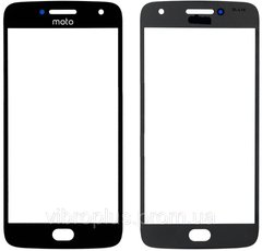 Стекло экрана (Glass) Motorola XT1685 Moto G5 Plus, черный