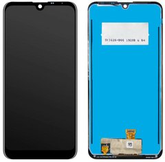 Дисплей (экран) LG Q60 Q Series 2019 X525 LM-X525ZA, LG K50 (2019), LG K12 Max LMX520BMW, LMX520EMW, LM-X520, LG K12 Prime LMX525BAW, LMX525EAW, LM-X525 с тачскрином в сборе, черный