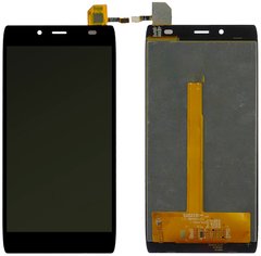 Дисплей Alcatel One Touch Idol Alpha 6032X Slate с тачскрином, черный