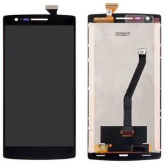 Дисплей (экран) OnePlus One, A0001 с тачскрином в сборе, черный