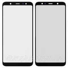 Стекло экрана (Glass) Samsung A605, A605F Dual Galaxy A6 Plus (2018), черный