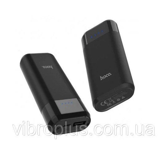 Power Bank Hoco B35A (5200 mAh) чорний, зовнішній акумулятор