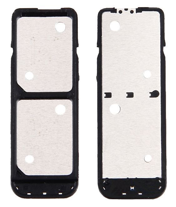 Лоток для Sony E5533 Xperia C5 Ultra Dual, E5563 держатель (слот) для двох SIM-карт, чорний