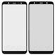 Стекло экрана (Glass) Samsung A605, A605F Dual Galaxy A6 Plus (2018), черный