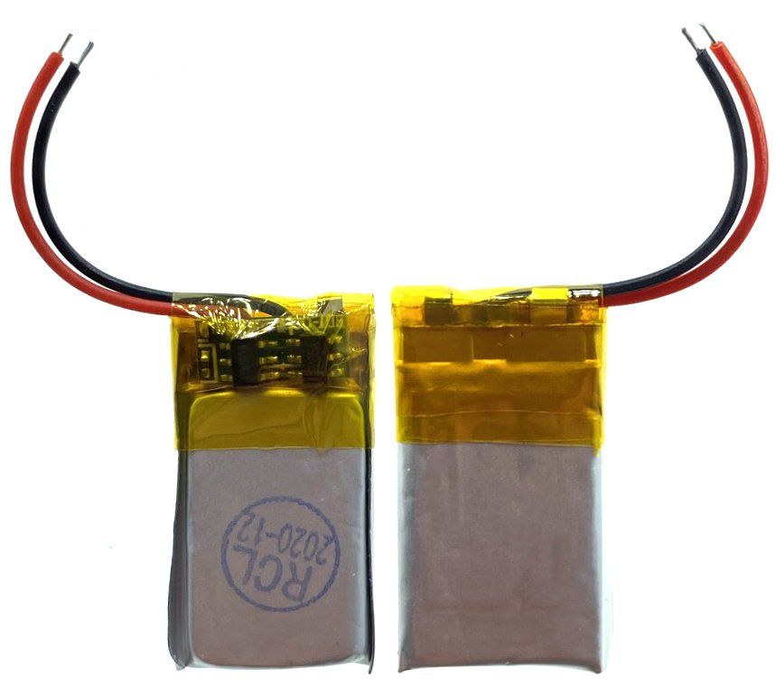 Універсальна акумуляторна батарея (АКБ) 2pin, 3.0 X 11 X 15 мм (301115, 031115), 70 mAh