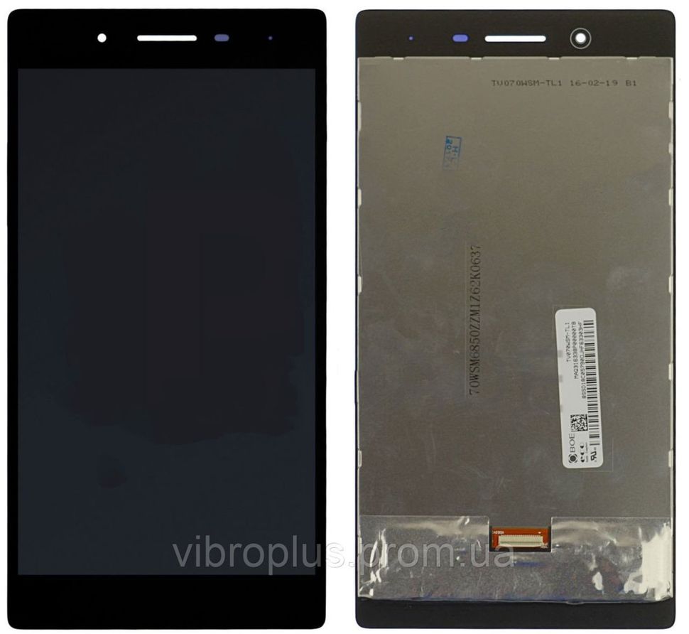 Дисплей (екран) 7 "182x99 Lenovo Tab 4 7 Essential (TB-7304I) з тачскріном в зборі, чорний