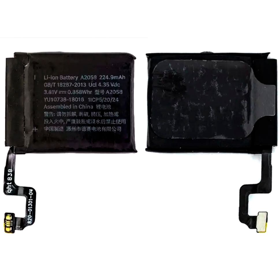 Батарея A2058 акумулятор для Apple Watch Series 4, 40mm GPS / LTE A1977, A2007