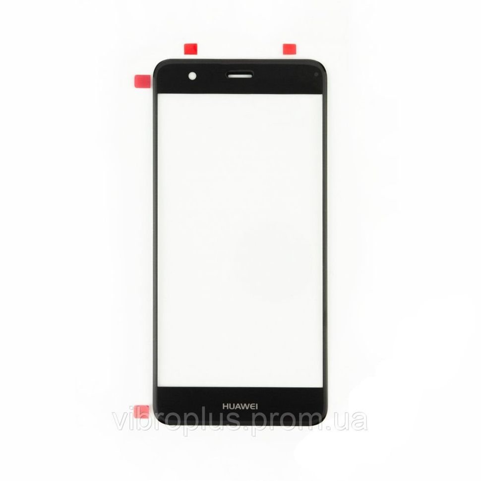 Скло екрану (Glass) Huawei Nova CAN-L11, CAN-L01, CAN-L02, CAN-L03, black (чорний)