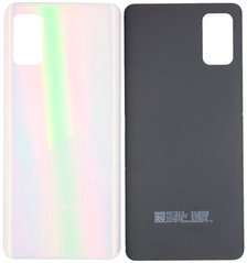 Задняя крышка Samsung A415 Galaxy A41 (2020) SM-A415F/DSN, SM-A415F/DSM, белая (серебристая), Prism Crush Silver