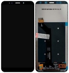 Дисплей (екран) Xiaomi Redmi 5 Plus з тачскріном в зборі ORIG, чорний