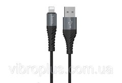 USB-кабель Hoco X38 Cool Lightning, чорний