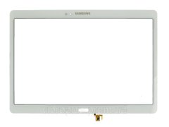 Скло екрану (Glass) 10.5 "Samsung T800 GALAXY TAB S (з кнопками), білий