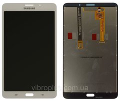 Дисплей (екран) 7 "Samsung T285 Galaxy Tab A (LTE version) з тачскріном в зборі, білий