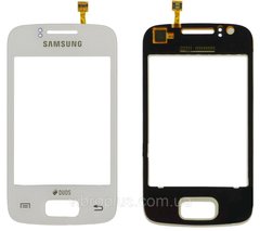 Тачскрін (сенсор) Samsung S6102, білий