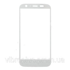 Стекло экрана (Glass) Motorola XT1033 Moto G, XT1031, XT1032, белый