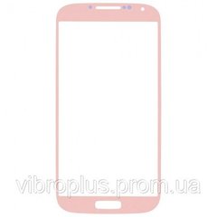 Скло (Lens) Samsung i9500 Galaxy S4 pink h / c