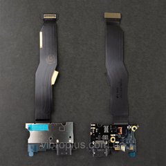 Шлейф Xiaomi Mi5s, с коннектором зарядки и компонентами