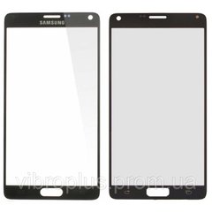 Скло екрану (Glass) Samsung N910, N910H Galaxy Note 4 ORIG, чорний