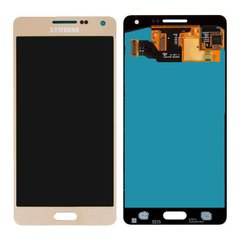 Дисплей (экран) Samsung A500F Galaxy A5, A500FU, A500M, A500H (2015) OLED с тачскрином в сборе, золотистый