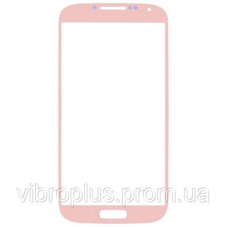 Стекло (Lens) Samsung i9500 Galaxy S4 pink h/c