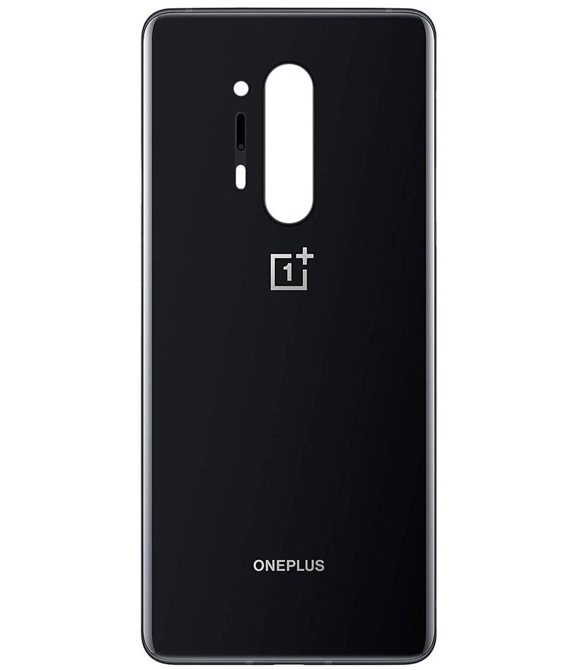 Задня кришка OnePlus 8 Pro IN2023, IN2020, IN2021, IN2025, чорна, Onyx Black