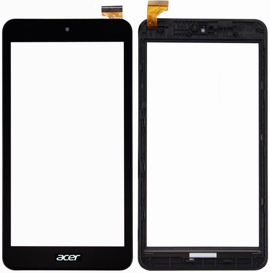 Тачскрін (сенсор) 7 "Acer Iconia One 7 B1-780 з рамкою, чорний