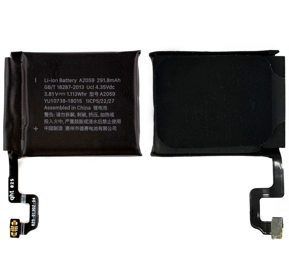 Батарея A2059 акумулятор для Apple Watch Series 4, 44mm GPS / LTE A2008, A1978