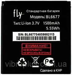 Аккумуляторная батарея (АКБ) Fly BL6677, IQ447, 1500 mAh
